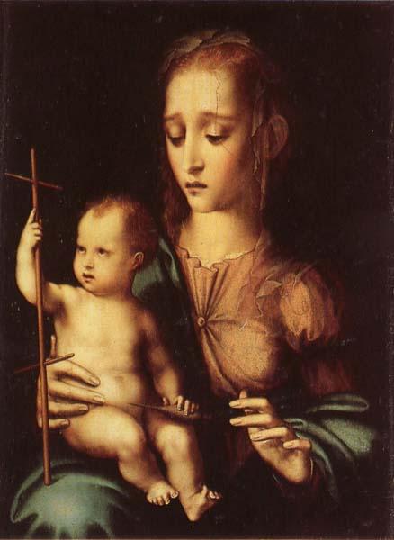 MORALES, Luis de Madonna and Child with Yarn Winder oil painting image